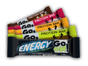 Batony proteinowe GO ON - doskonała przekąska o każdej porze dnia