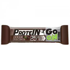 Baton proteinowy 25% GO ON kakaowy 50g