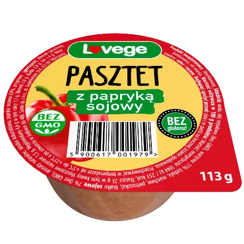 lovege pasztet z papryką sojowy