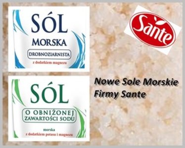 Sól Morska Sante w nowej odsłonie