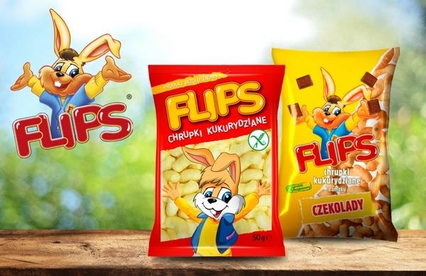 Flips – kultowe chrupki kukurydziane - Sante