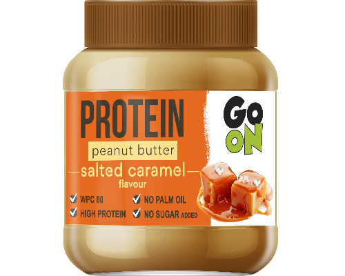 masło orzechowe go on protein salted caramel 350g