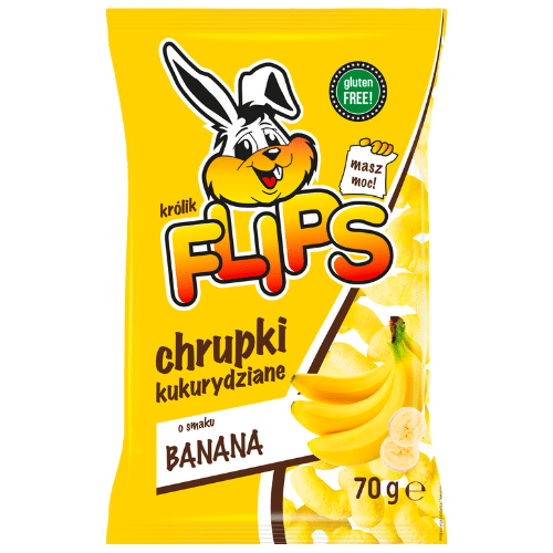 flips chrupki bananowe 70g